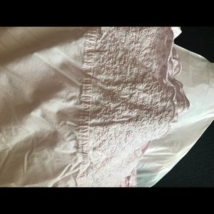 Shabby chic sheet set.